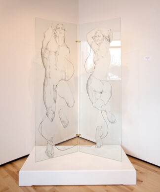 Sculpture and Drawing by Sue Adams at Sivarulrasa Gallery