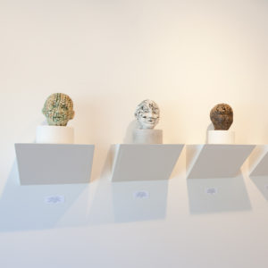 Sculpture by Susan Low-Beer, Installation View at Sivarulrasa Gallery in Almonte, Ontario