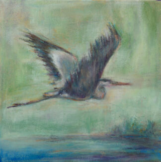 Painting by Barbara Gambe at Sivarulrasa Gallery